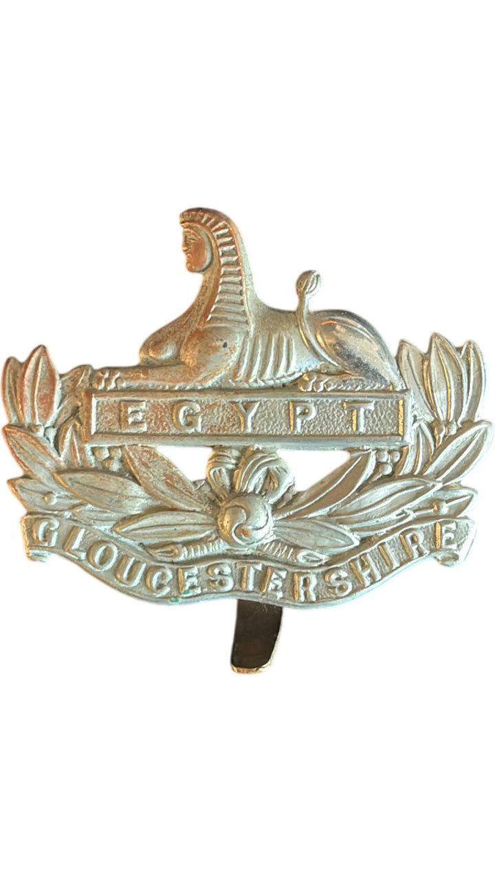 WW1/2 British Army 'Gloucestershire Regiment' Military Cap Badge