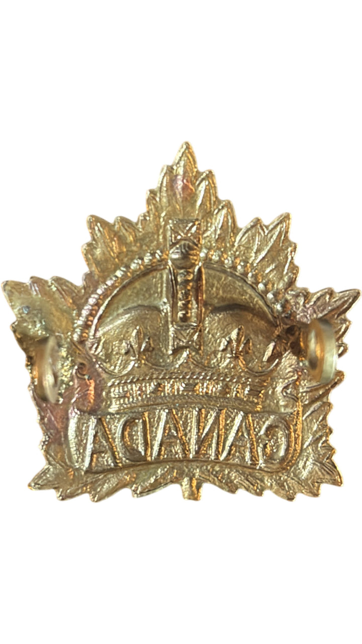 WW1/2 Canadian General Service Cap Badge - Think Vintage ltd