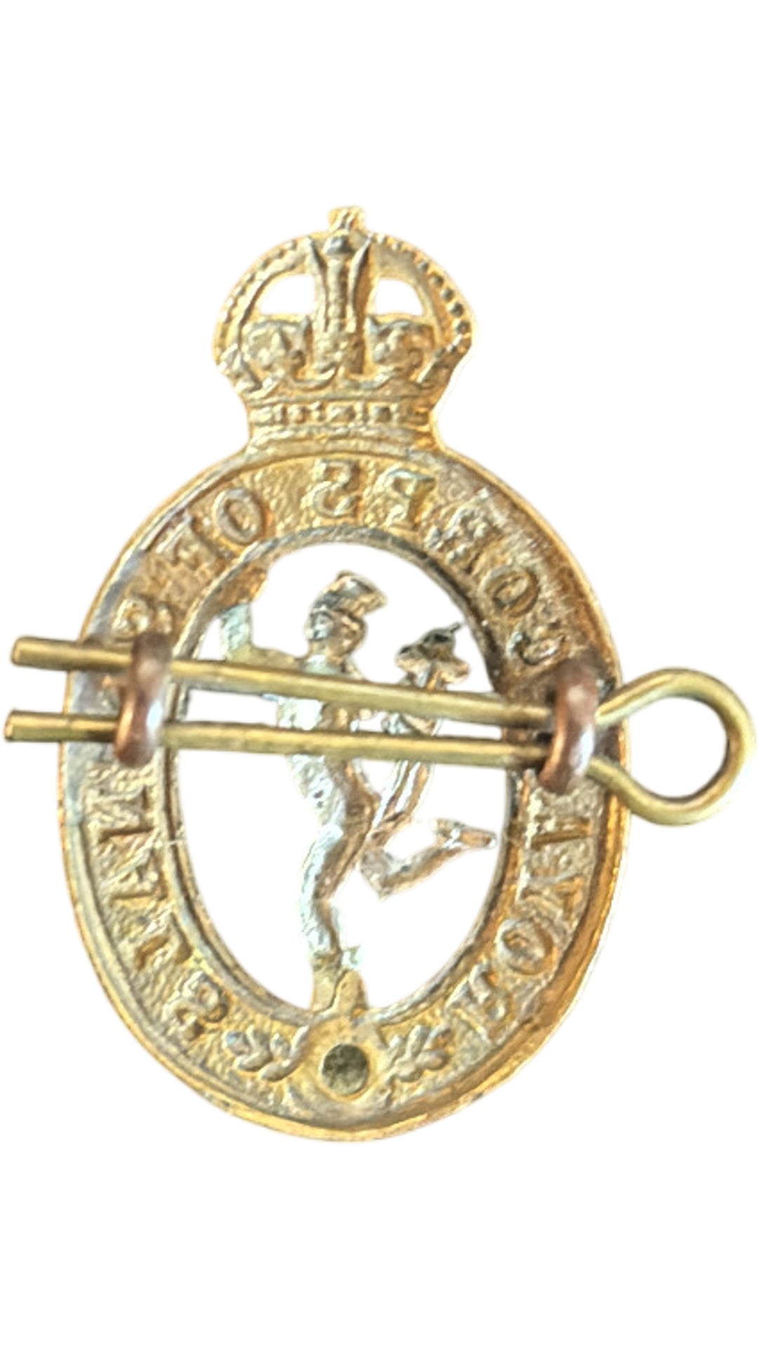 WW2 British 'Royal Corps of Signals' Military Cap Badge - Think Vintage ltd