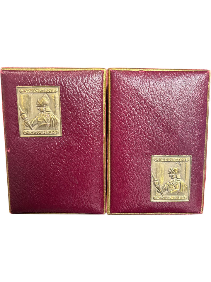 Waddingtons Manchester Liners Playing Cards Set Vintage Collectable Deck - Think Vintage ltd