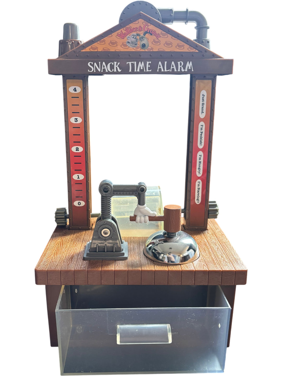 Wallace & Gromit Snack Time Alarm Cracking Contraption Novelty Gadget - Think Vintage ltd