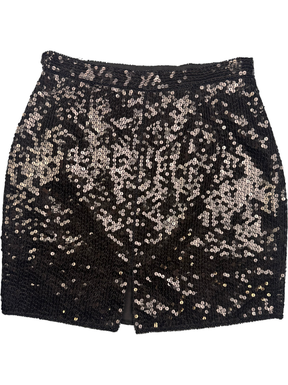 Wallis Sequin Pencil Skirt - S - Think Vintage