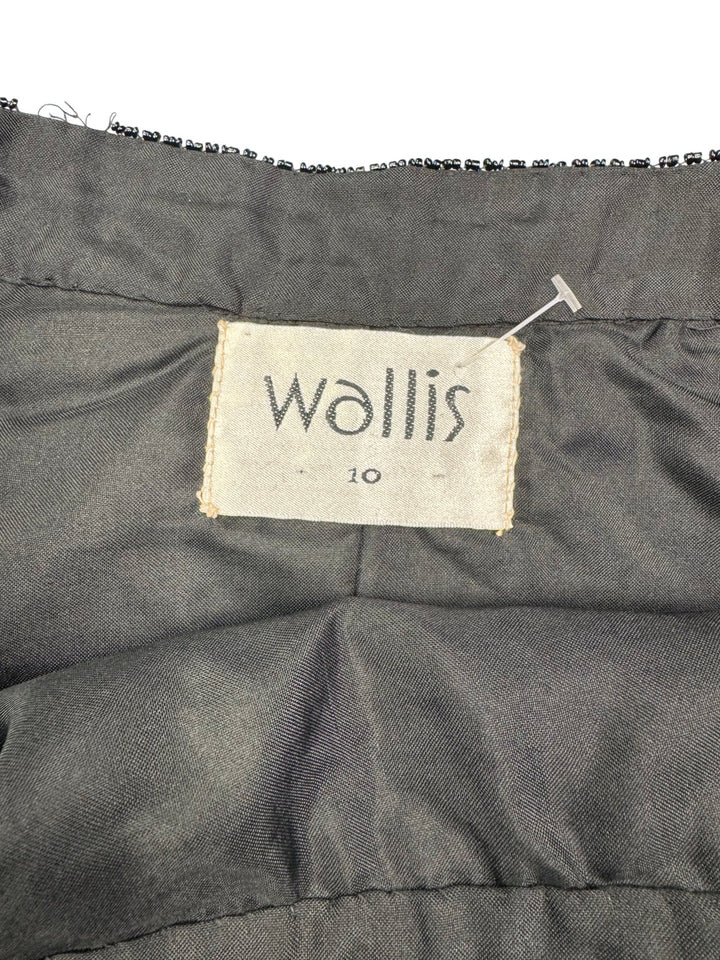 Wallis Sequin Pencil Skirt - S - Think Vintage
