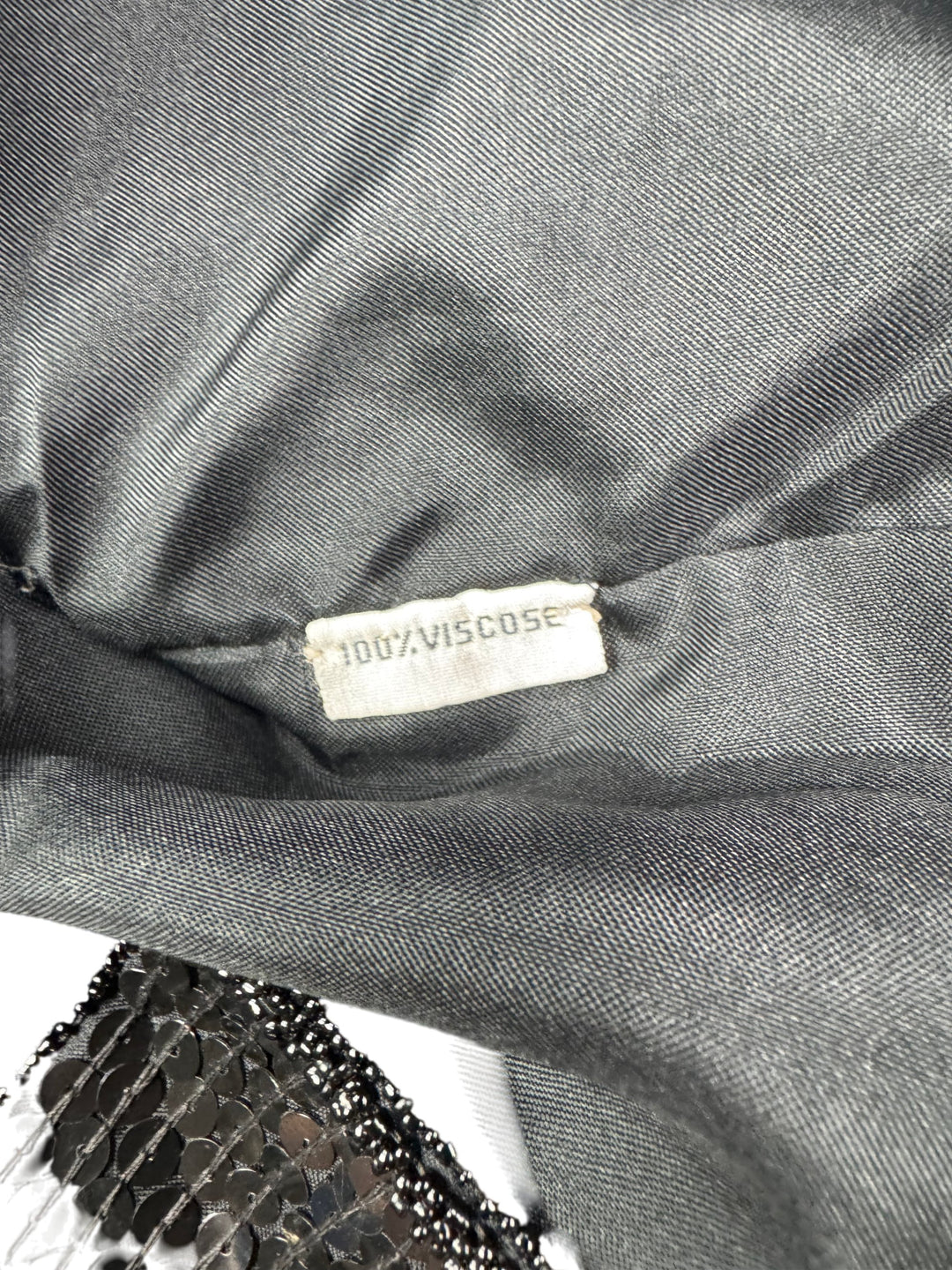 Wallis Sequin Pencil Skirt - S - Think Vintage ltd