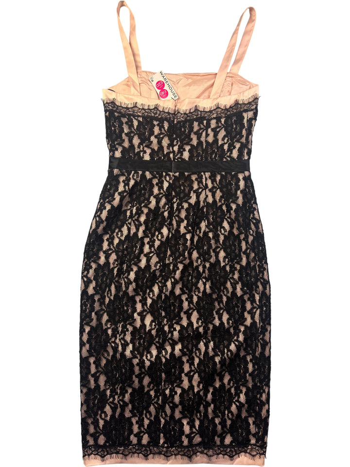 Warehouse Lace Strappy Bow Dress - XS/S