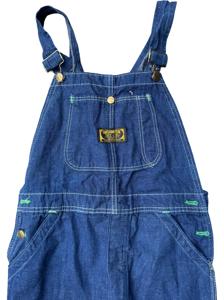 Washington Dee Cee Denim Overalls - W30 - Think Vintage ltd