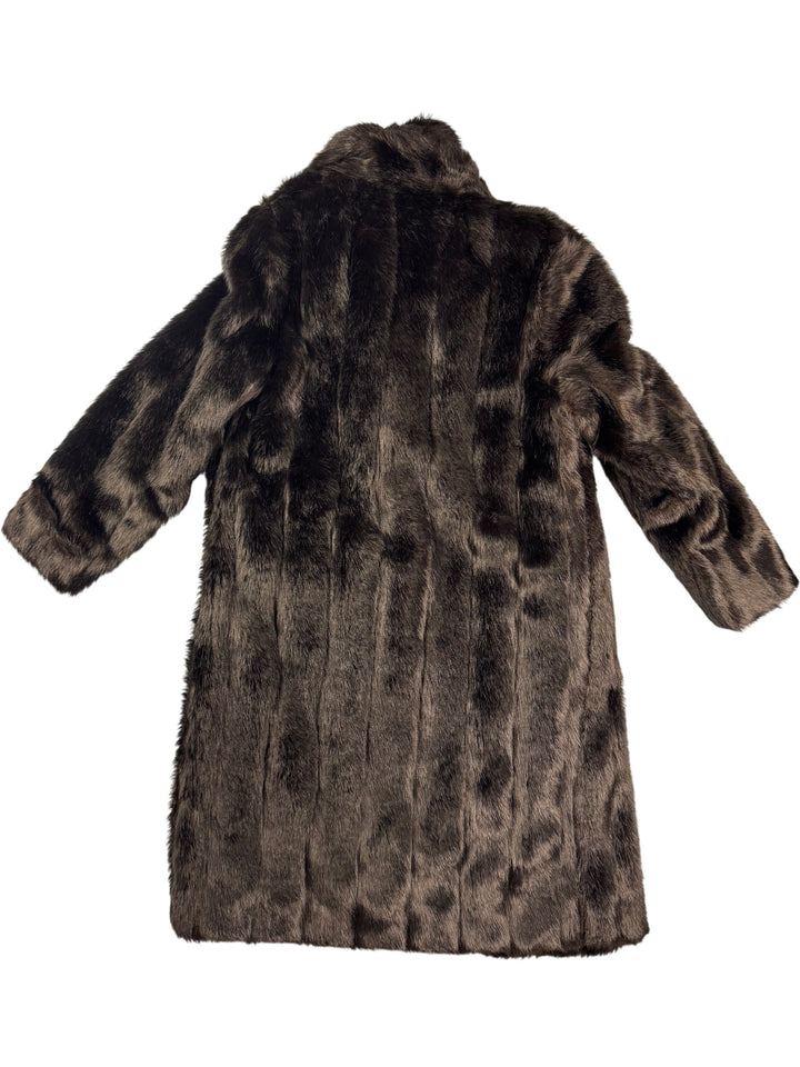 Wearwell Faux Fur Coat - L - Think Vintage Online Ltd