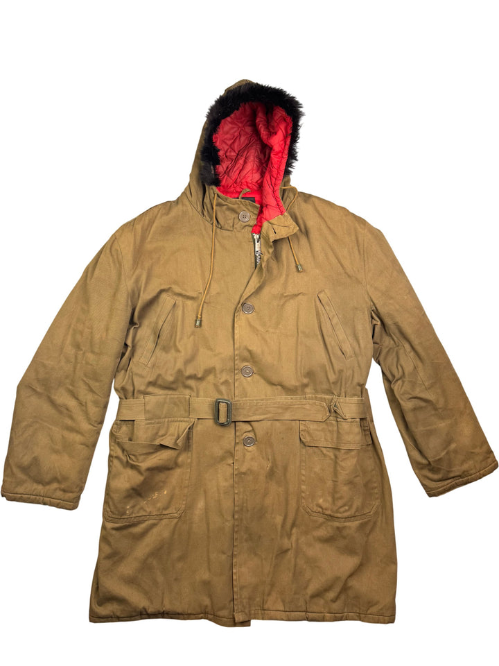 Weatherproof Garment Parka Brown - XL - Think Vintage Online Ltd