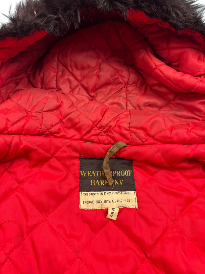 Weatherproof Garment Parka Brown - XL - Think Vintage ltd