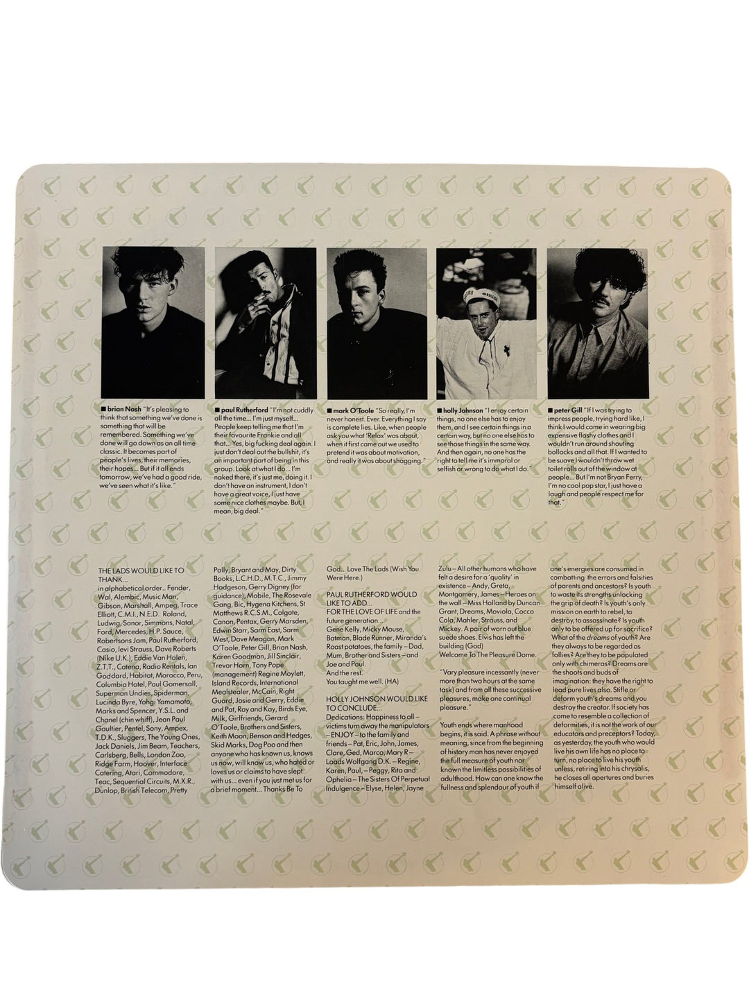 Welcome To The Pleasuredome LP Record - Think Vintage ltd