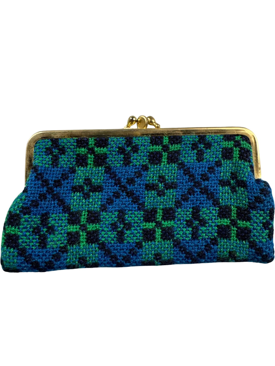 Welsh Tapestry Coin Purse with Clasp - Think Vintage