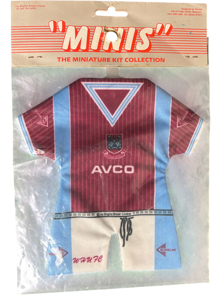 West Ham United AVCO Miniature Kit Collection by Brigitte Breyer-Lindner - Think Vintage