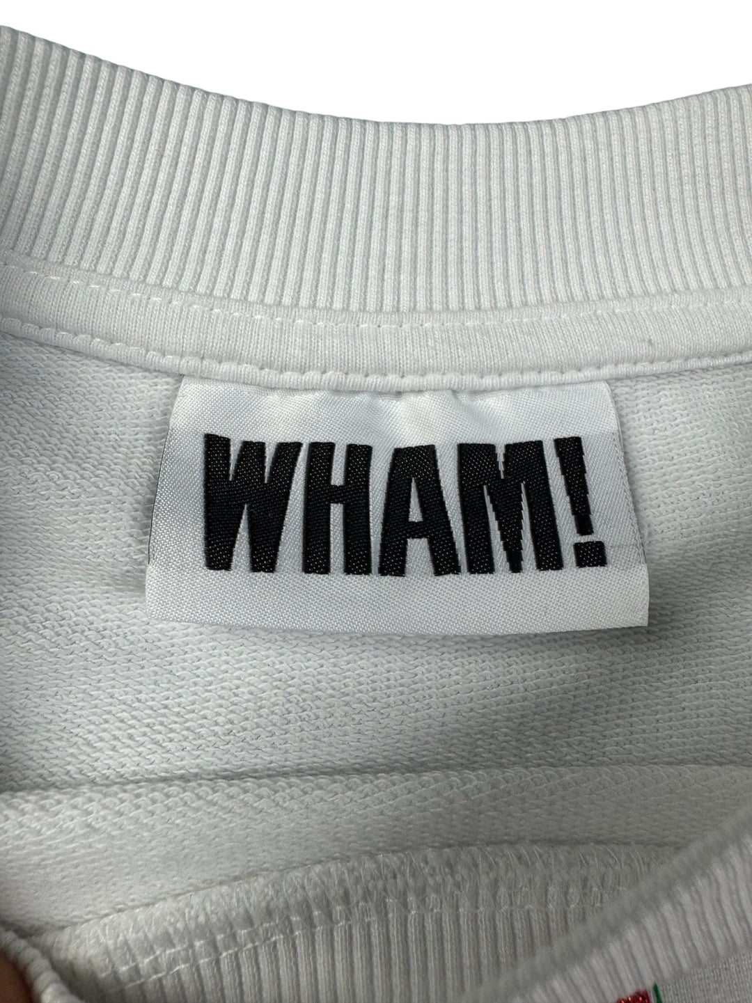 Wham Christmas Graphic Sweatshirt - M - Think Vintage ltd