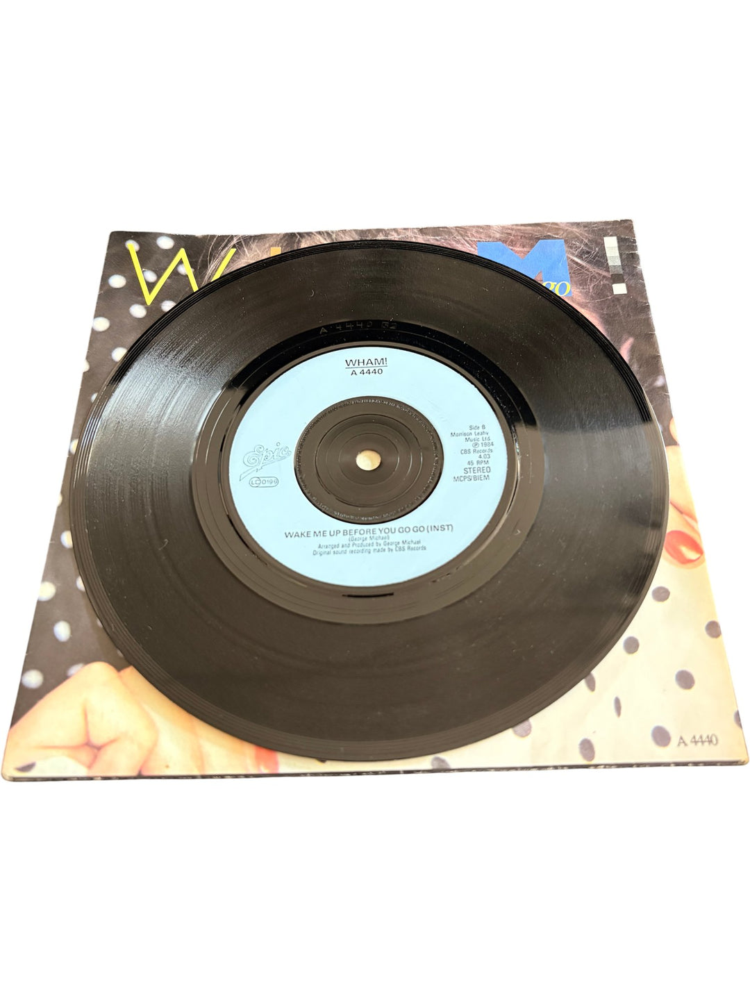 Wham! Wake Me Up Before You Go-Go Vinyl Record - Good - Think Vintage ltd