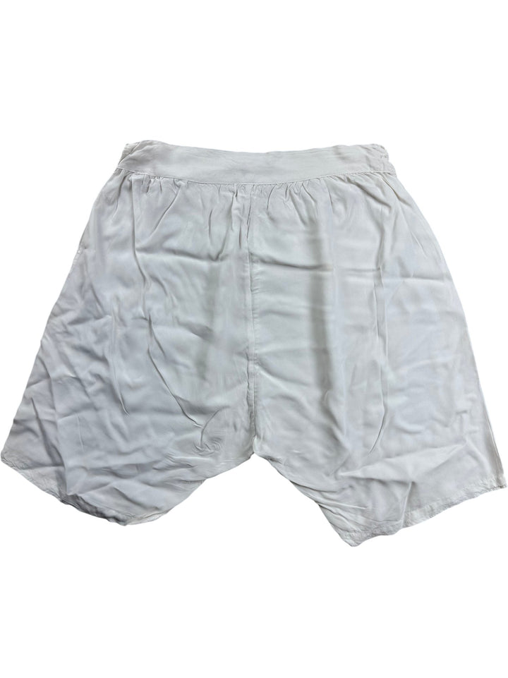 White Crepe de Chine homemade french knickers - Think Vintage ltd
