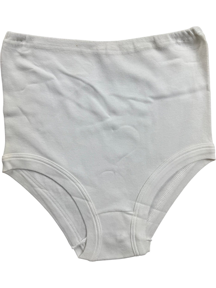 White High Waisted Briefs - Small - Think Vintage ltd