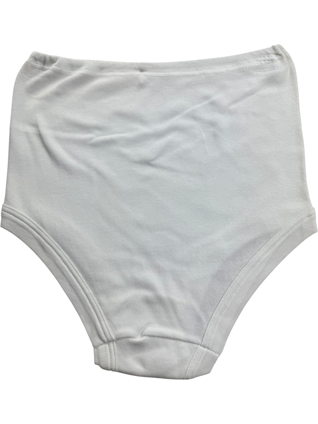 White High Waisted Briefs - Small - Think Vintage ltd