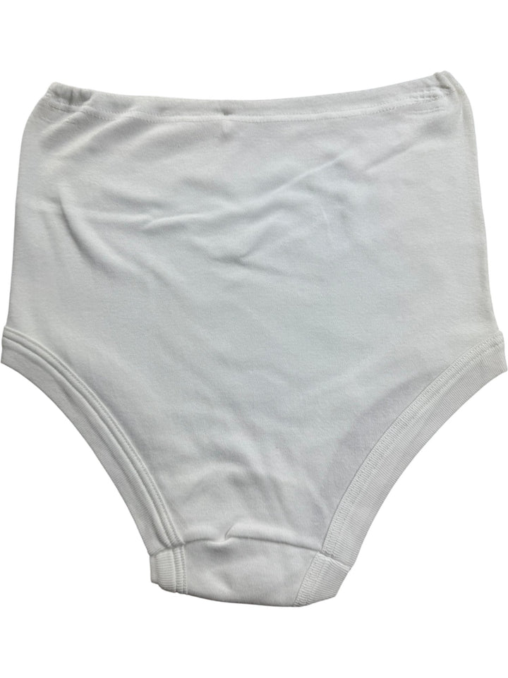 White High Waisted Briefs - Small - Think Vintage ltd