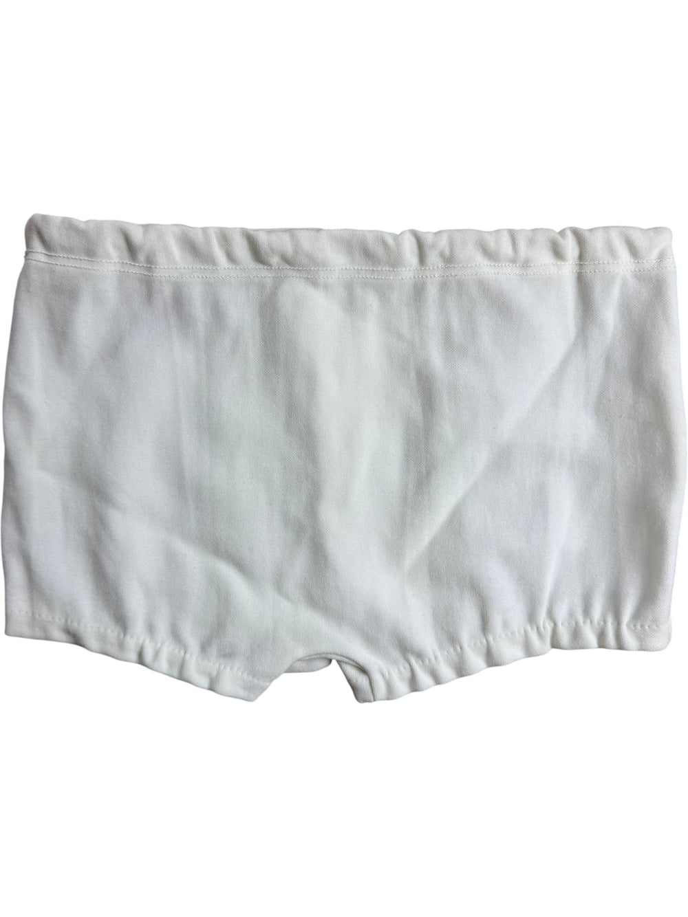 White Shorts With Red And Black Stripe - W30 - Think Vintage ltd