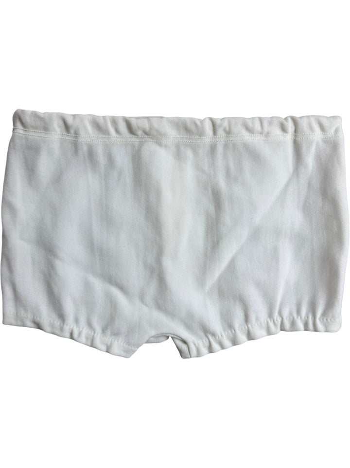 White Shorts With Red And Black Stripe - W30 - Think Vintage ltd