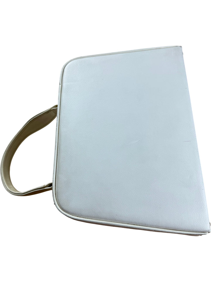White Vintage Box Cosmetic Bag - Think Vintage ltd
