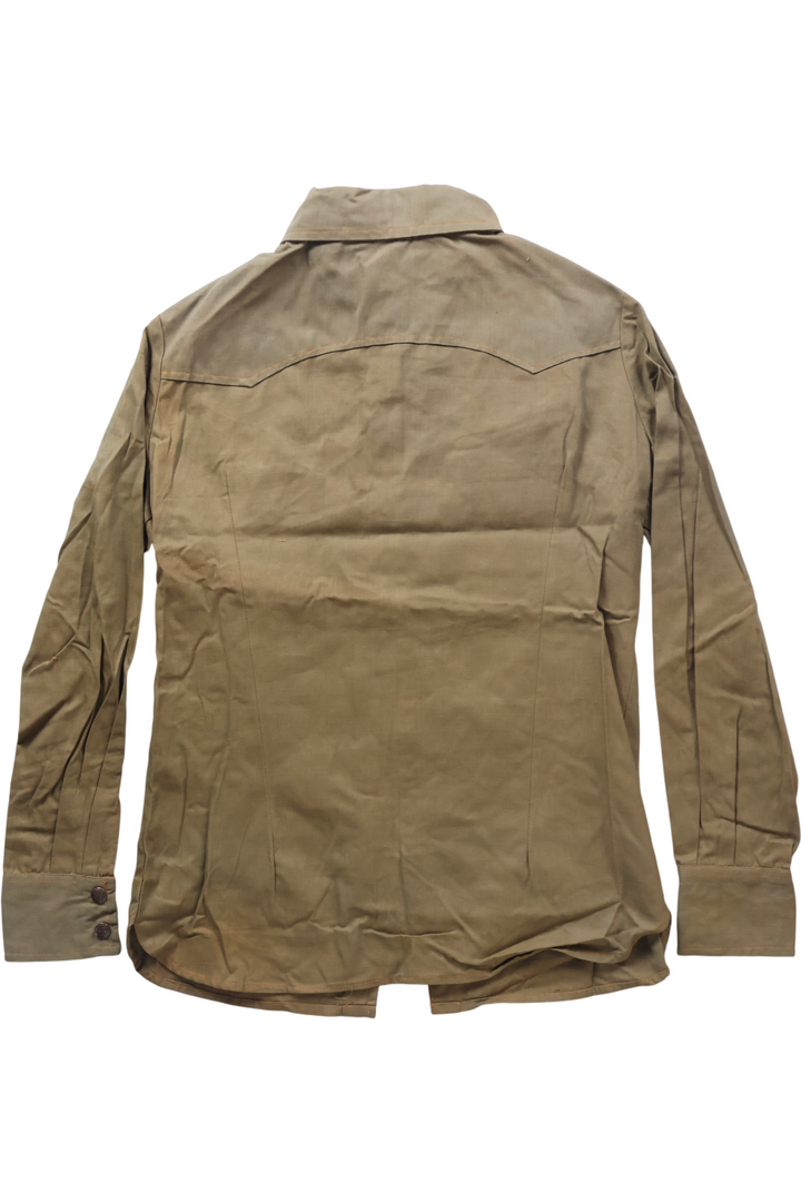 Wholesale Bundle of Khaki Workwear Shirt's - Think Vintage ltd