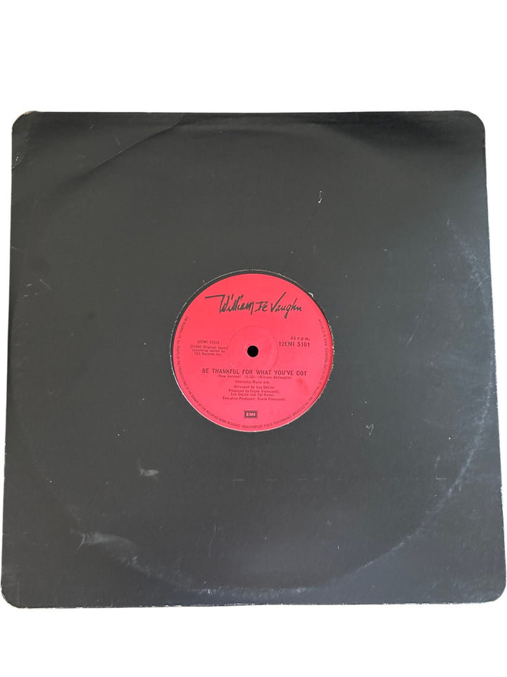 William De Vaughan Vinyl Record - Very Good - Think Vintage ltd