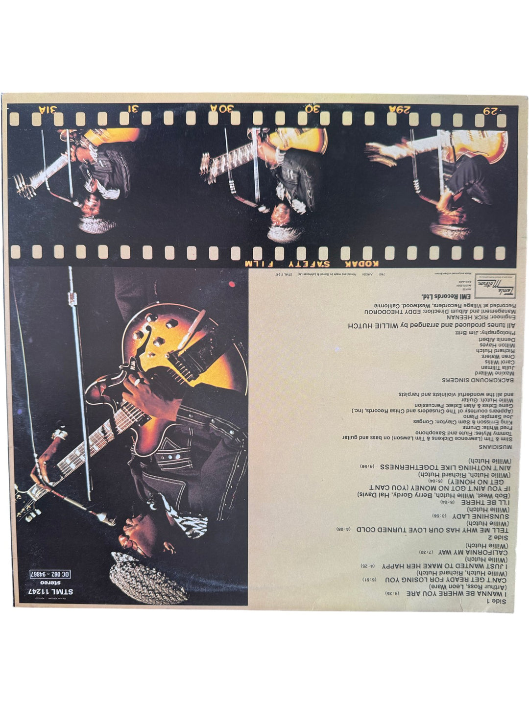 Willie Hutch Fully Exposed Vinyl Record - Very Good - Think Vintage ltd