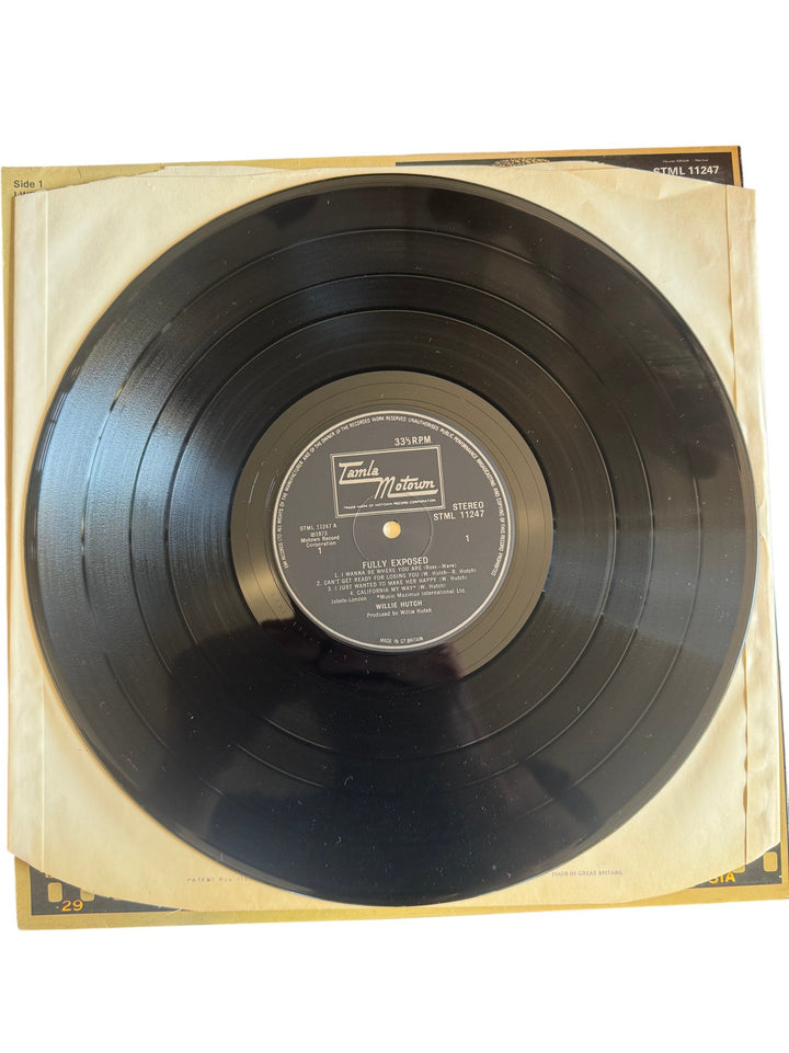 Willie Hutch Fully Exposed Vinyl Record - Very Good - Think Vintage ltd