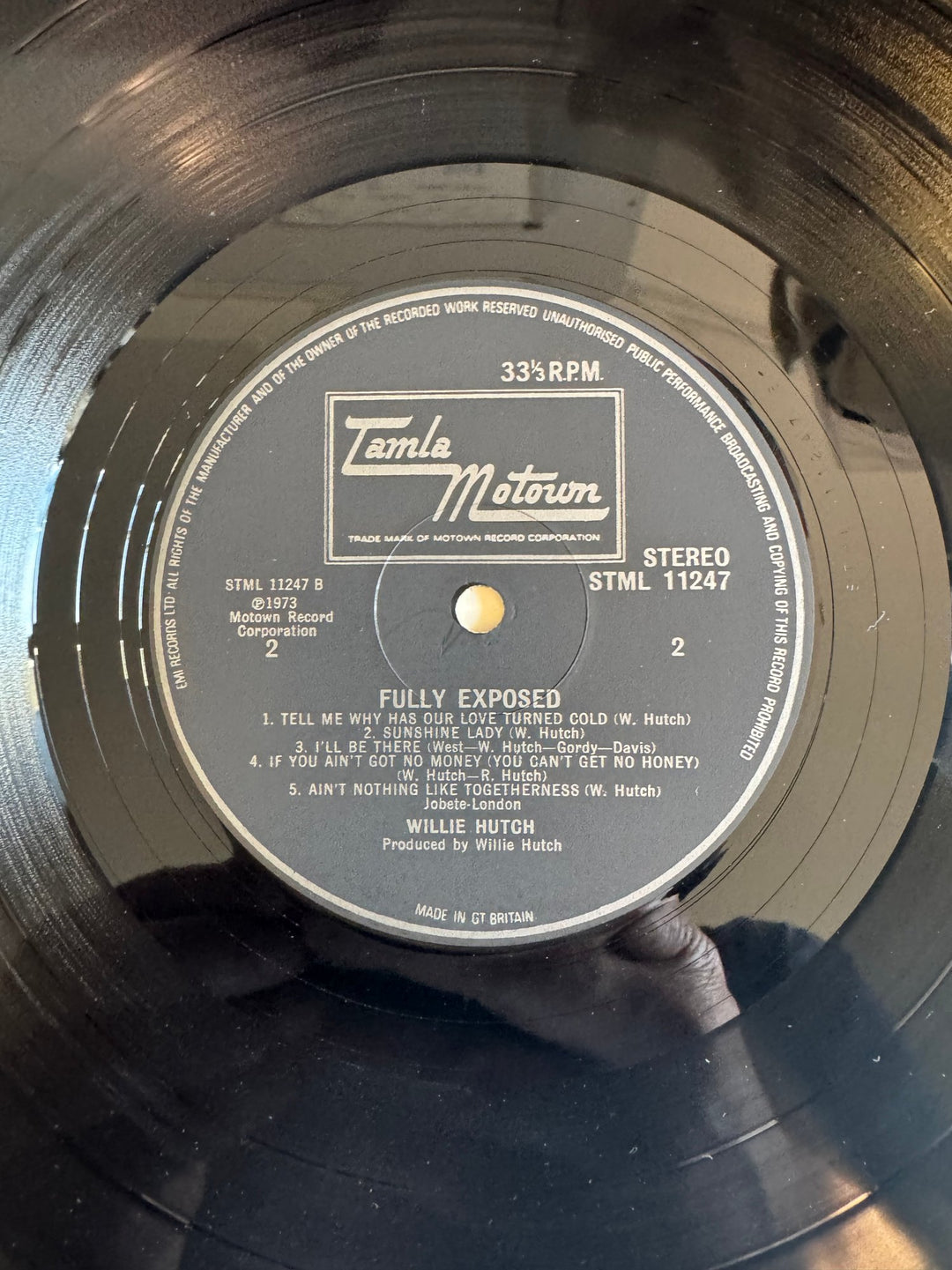 Willie Hutch Fully Exposed Vinyl Record - Very Good - Think Vintage ltd