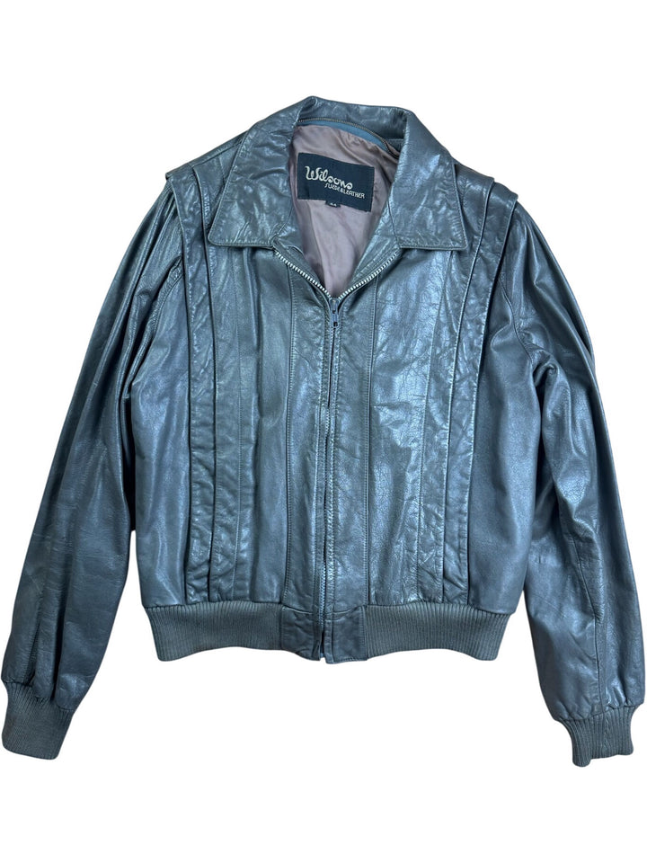 Wilson Leather Bomber Jacket - M