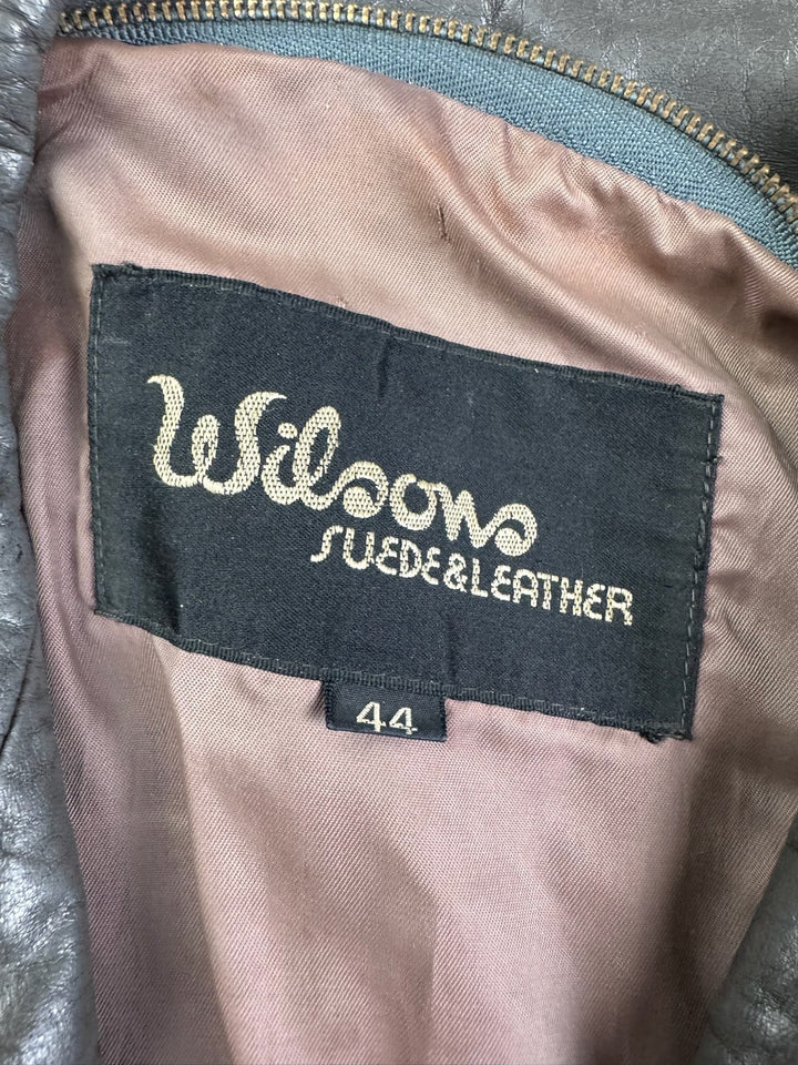 Wilson Leather Bomber Jacket - M