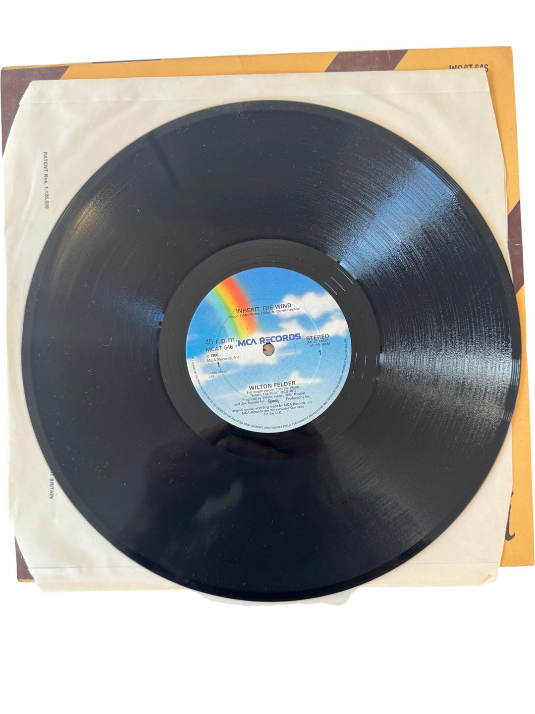 Wilton Felder Inherit The Wind Vinyl - Very Good - Think Vintage ltd