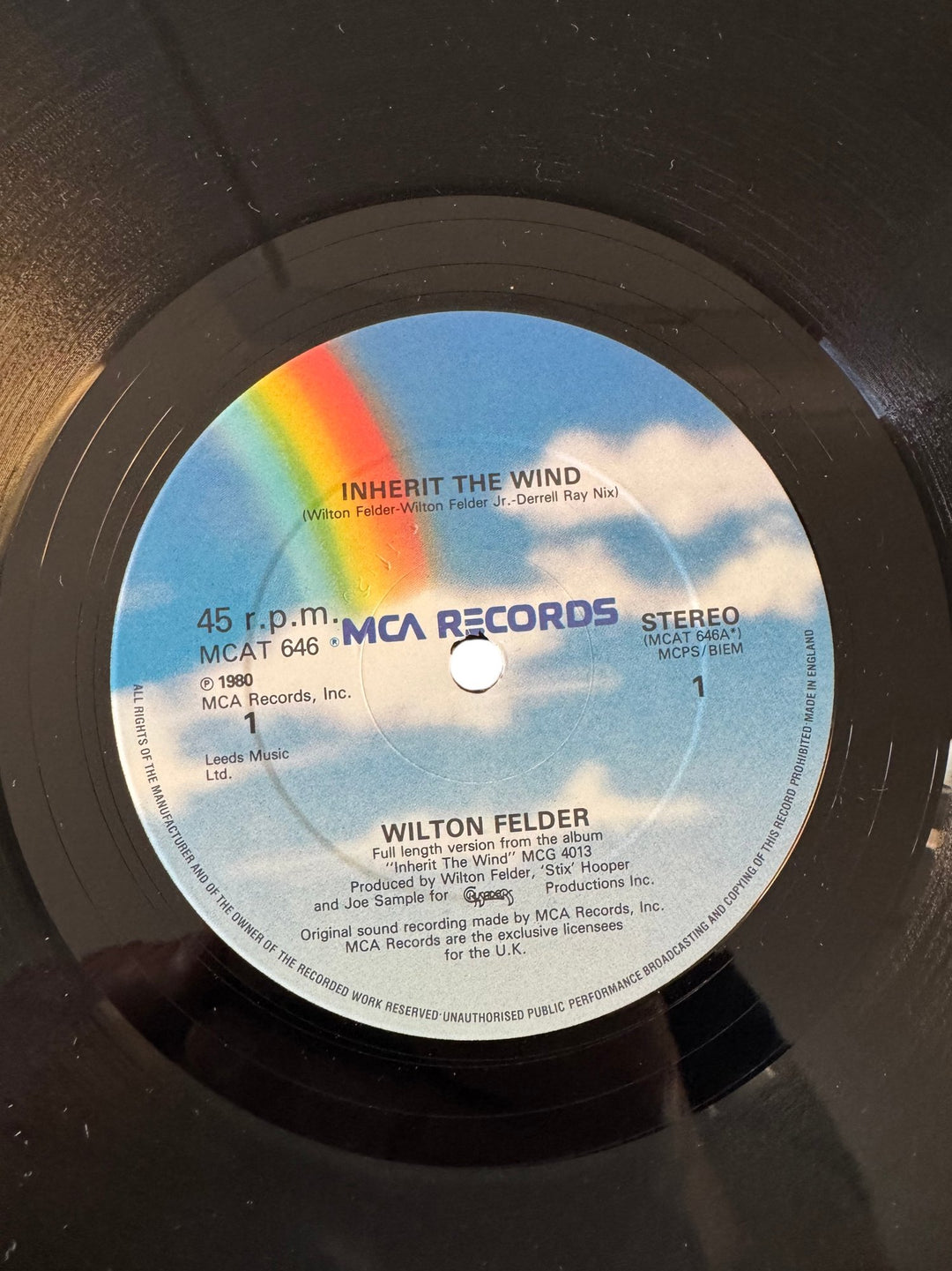 Wilton Felder Inherit The Wind Vinyl - Very Good - Think Vintage ltd