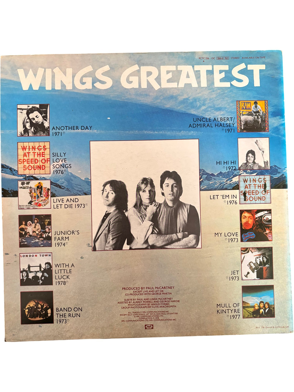 Wings Greatest Hits Vinyl Album - Good - Think Vintage ltd