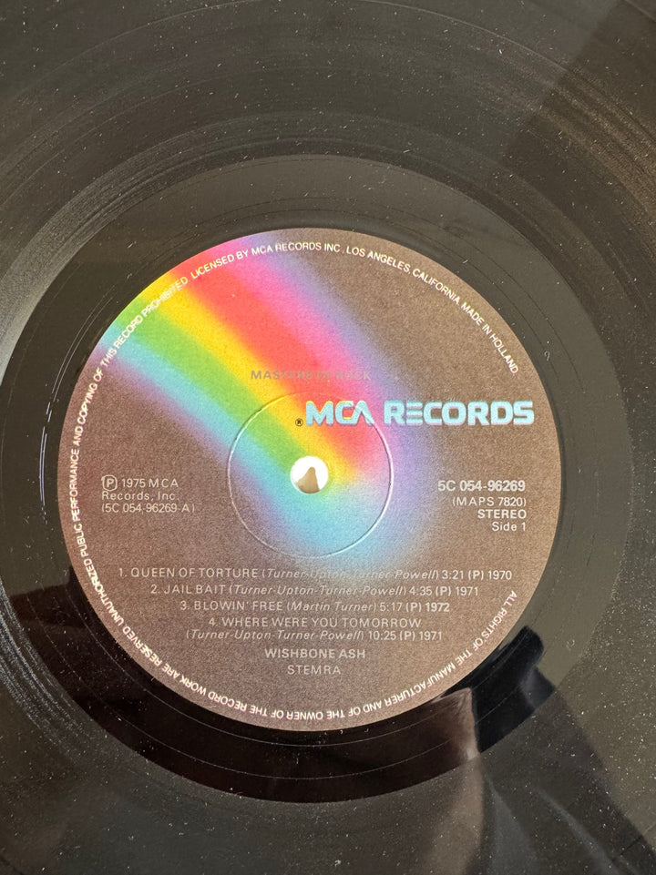 Wishbone Ash Masters Of Rock Vinyl Record - Good - Think Vintage ltd
