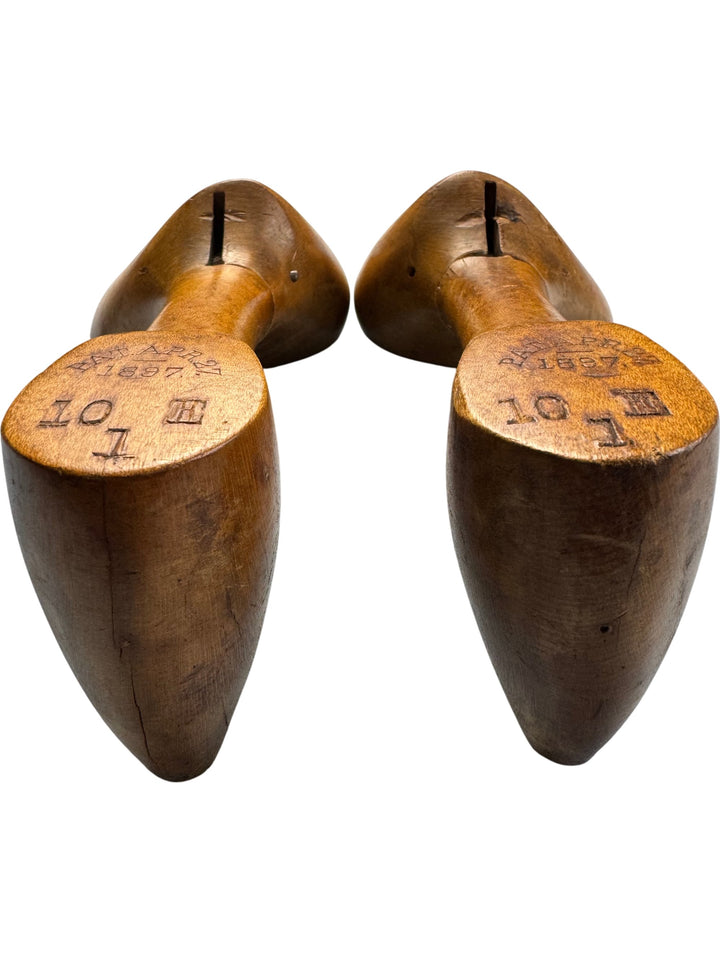 Wooden Shoe Trees Size 10 - Think Vintage Online Ltd