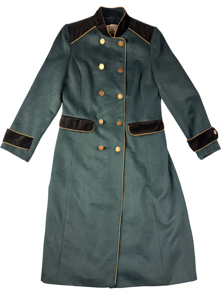Wool Rich Military Coat - Think Vintage ltd
