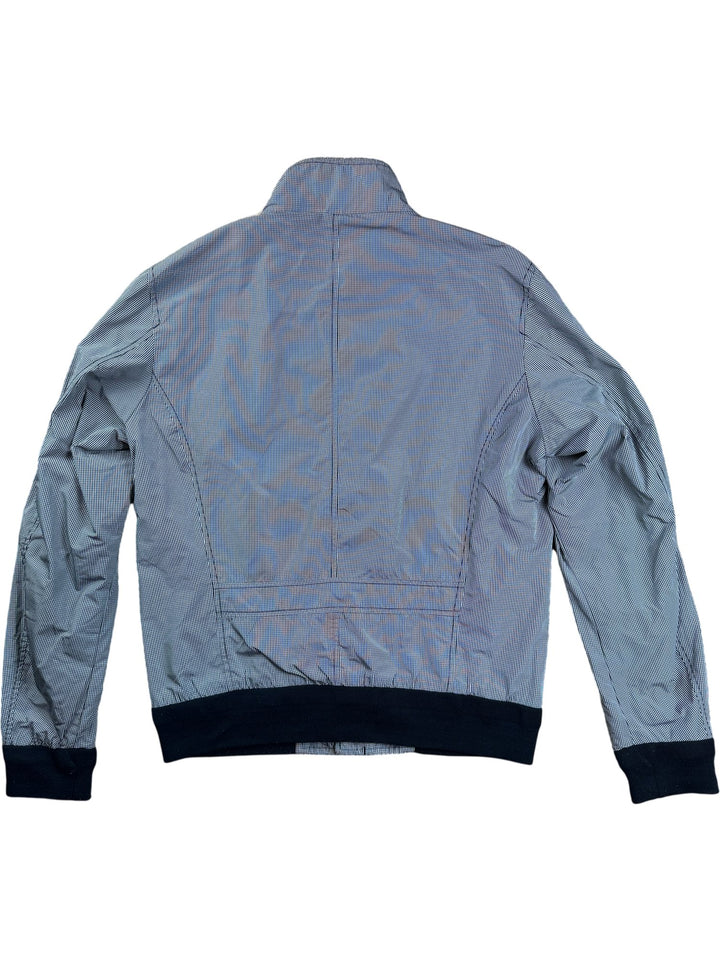 Woolrich Checkered Bomber Jacket - M - Think Vintage ltd
