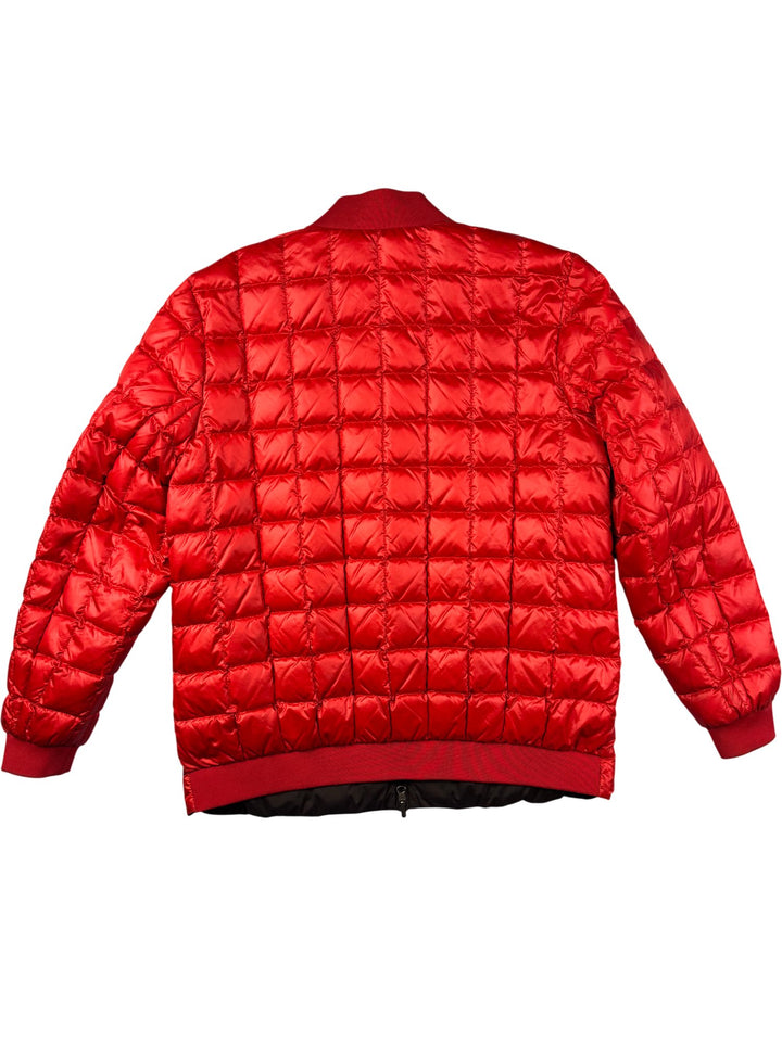 Woolrich Red Puffer Jacket - M - Think Vintage ltd