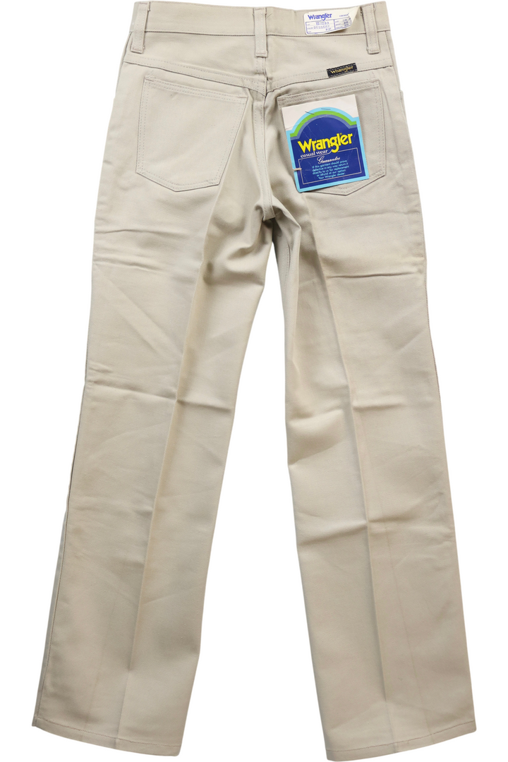 Wrangler Dessert Jeans Beige Denim - W28 L30 - Think Vintage