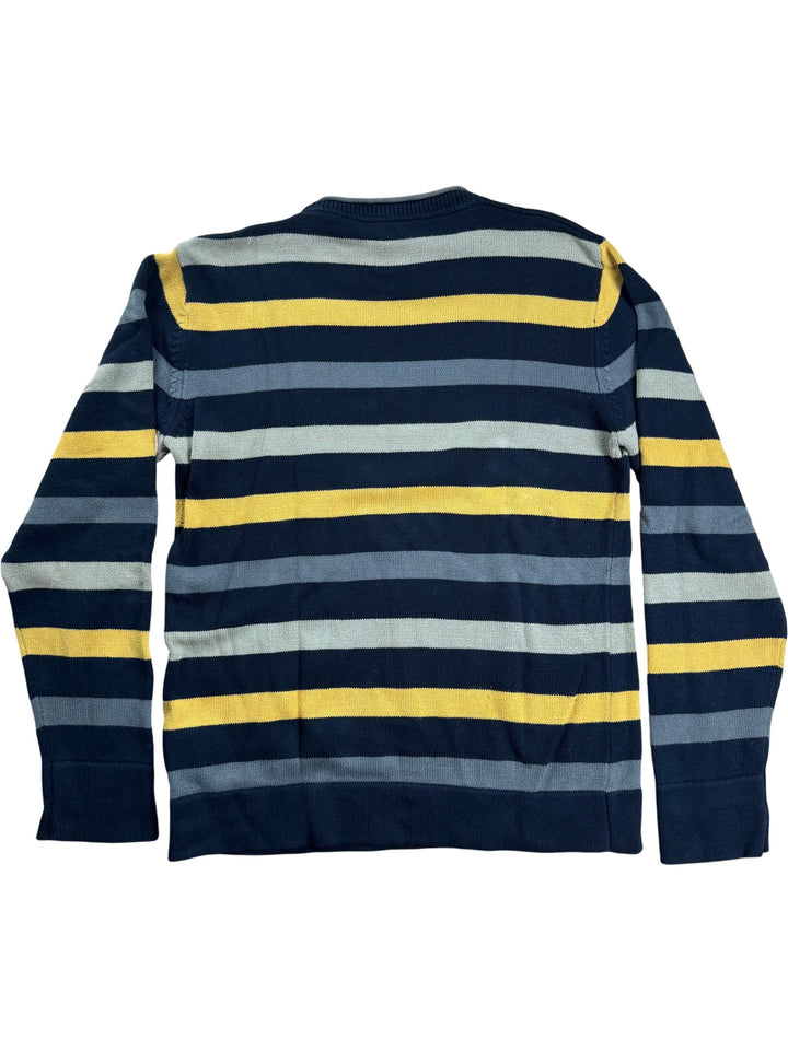 Wrangler Striped Cotton Sweater - L - Think Vintage ltd