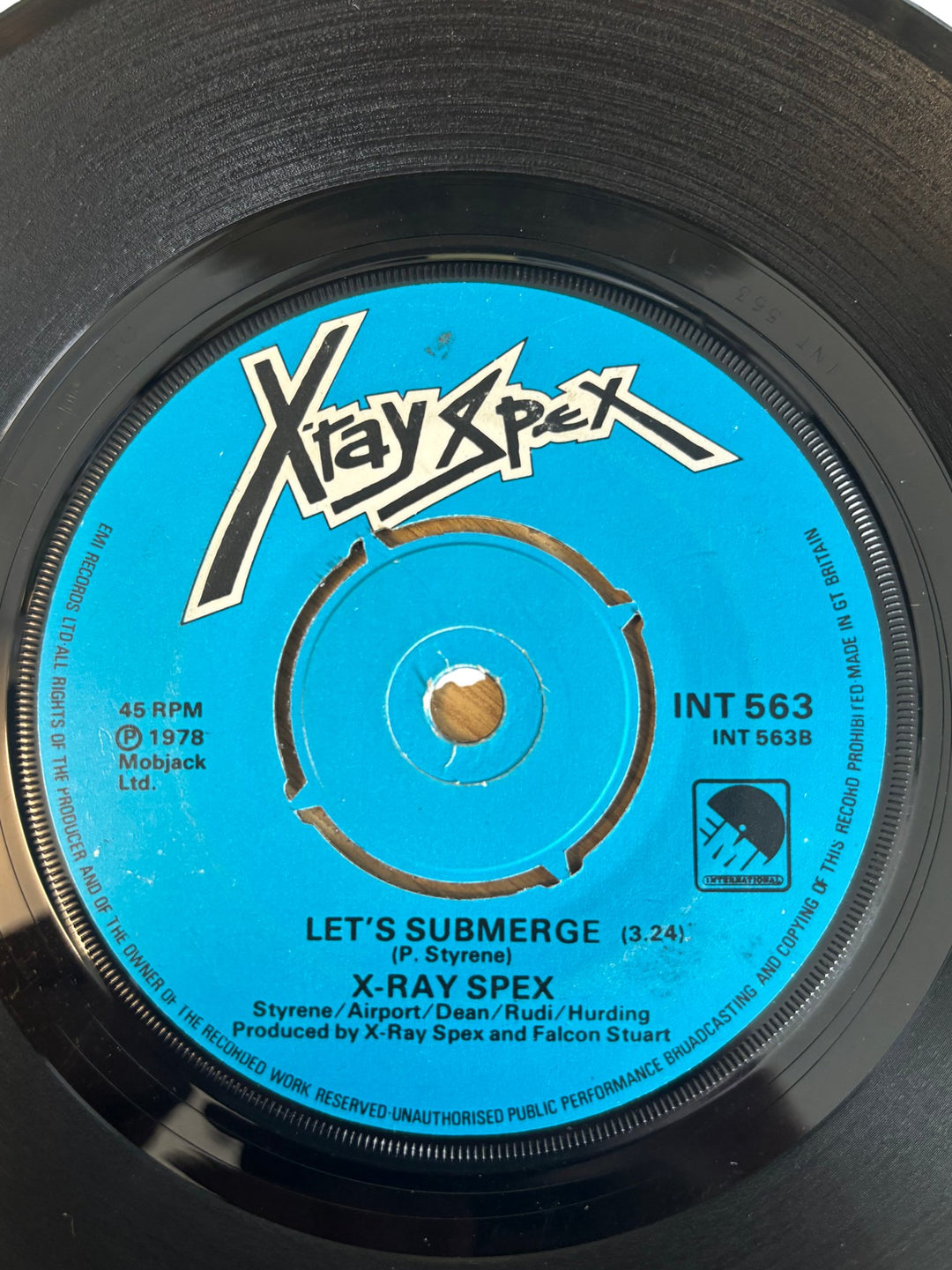 X-Ray Spex Identity 7-Inch Vinyl Record - Think Vintage ltd