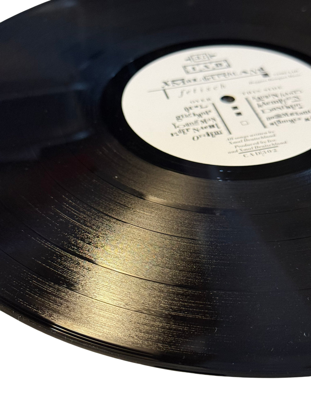 Xmal Deutschland Fetisch Vinyl Record