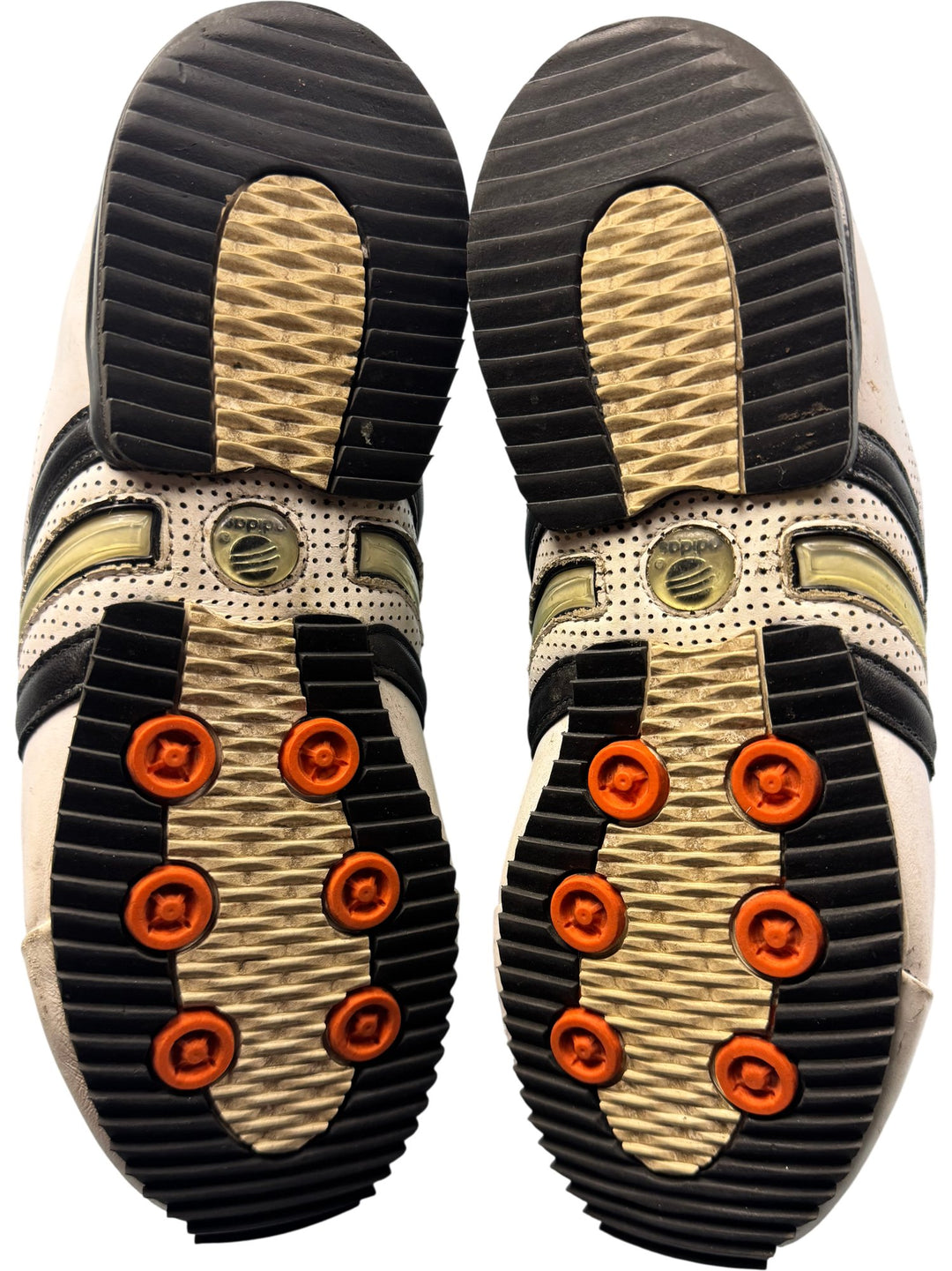 Y-3 Yohji Yamamoto Perforated White Sneakers - Size 8 - Think Vintage Online Ltd