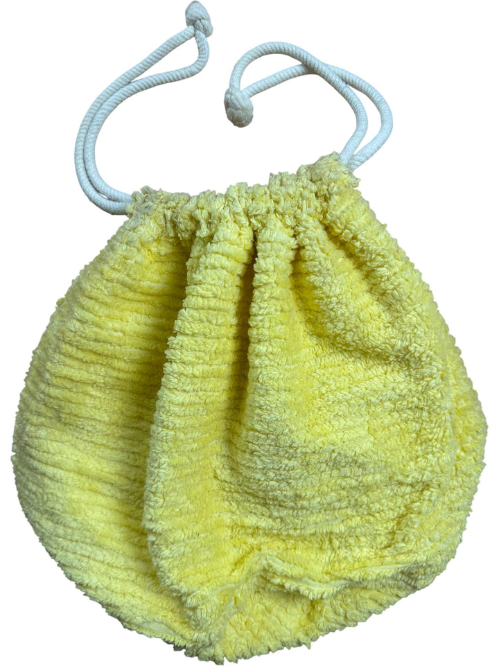 Yellow Drawstring Bag - Think Vintage ltd