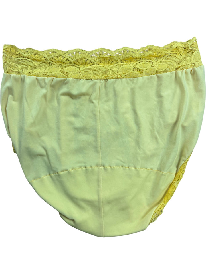 Yellow Lace Women's Briefs - Think Vintage ltd