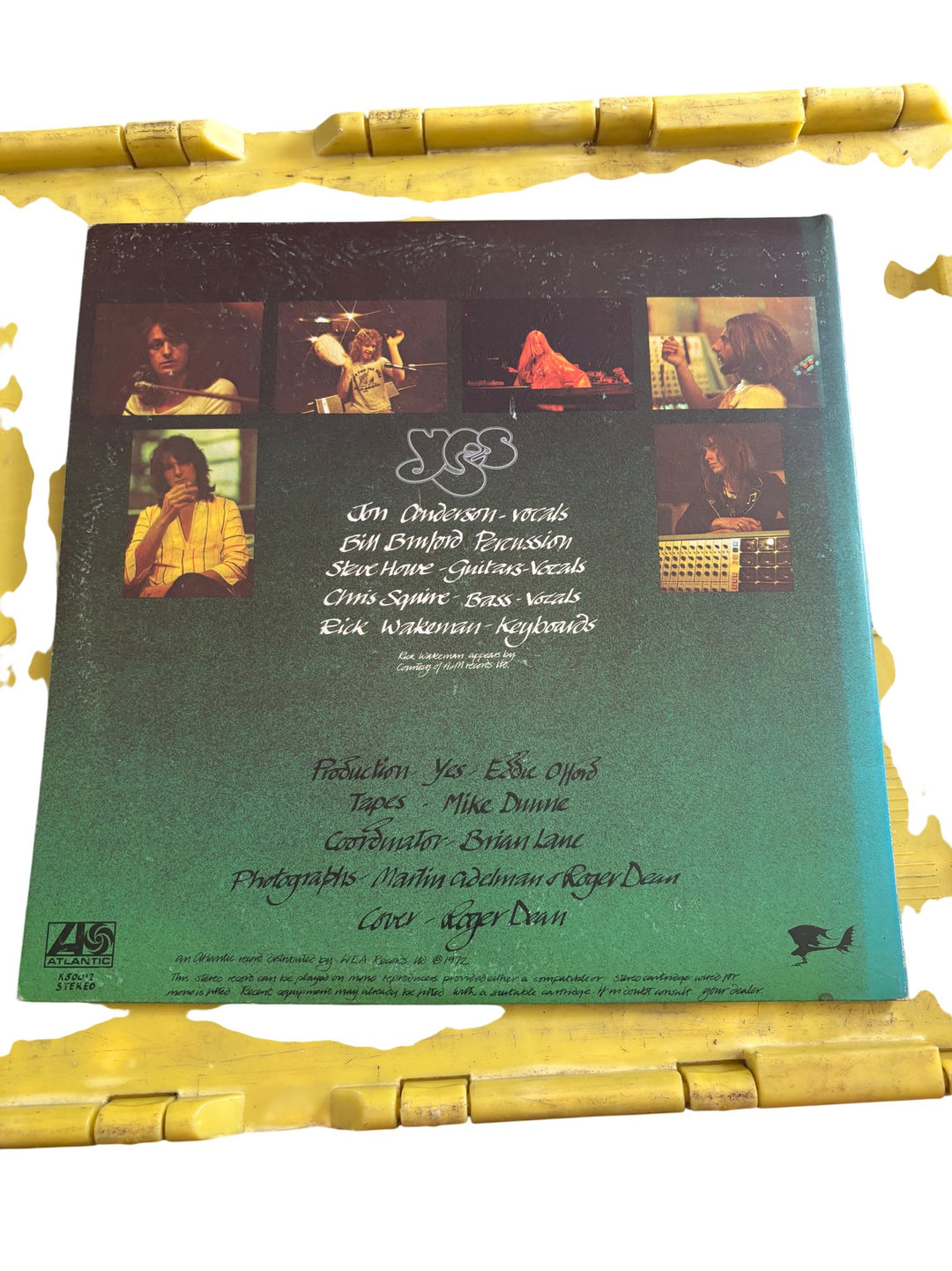 Yes Close to the Edge LP - Good - Think Vintage ltd