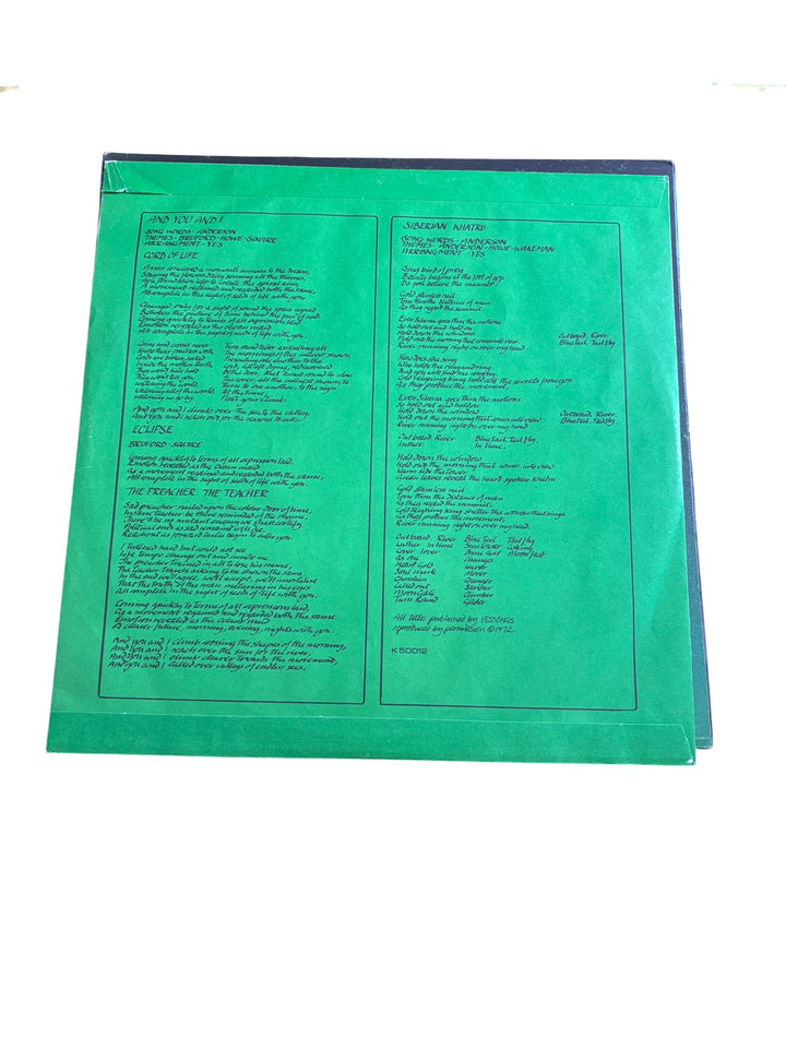 Yes Close to the Edge LP - Good - Think Vintage ltd
