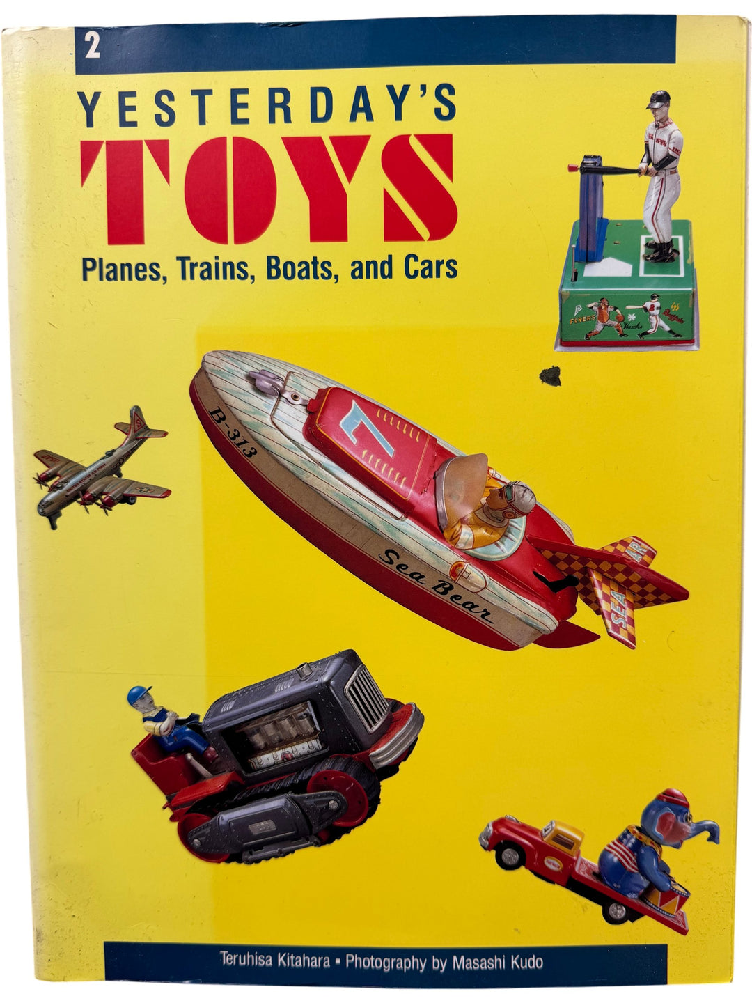 Yesterday's Toys Planes Trains Boats Cars Book - Think Vintage